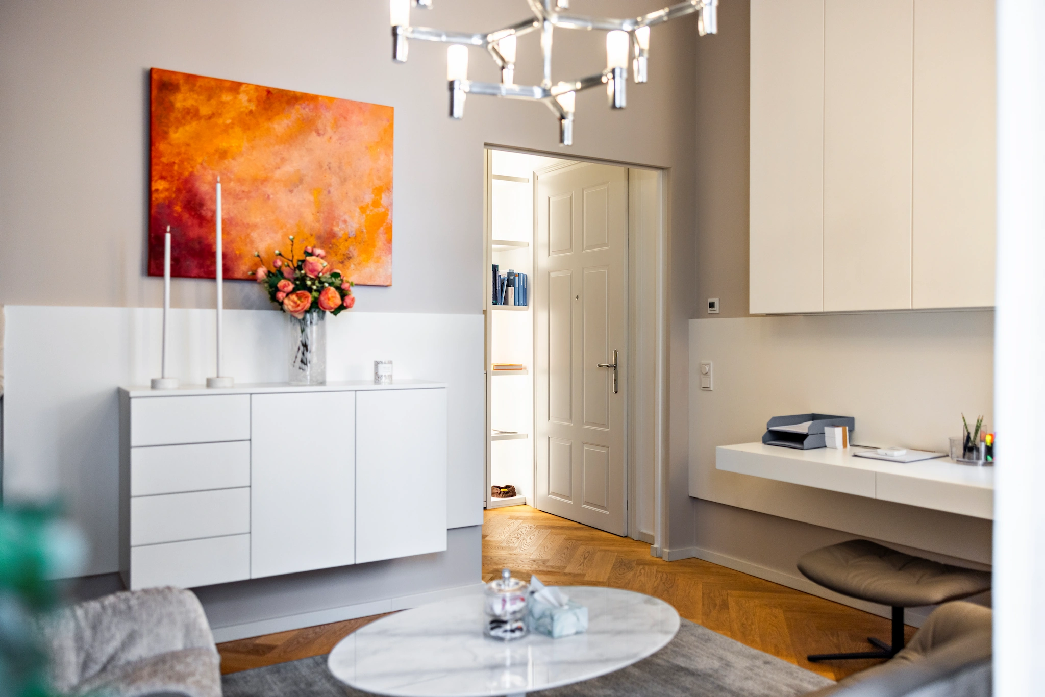 Behandlungsraum der Psychotherapeutin Sabine Schaupp